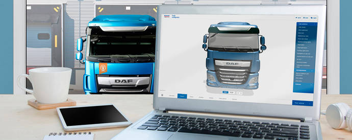 El Configurador 3D de DAF Trucks nominado a los Computable Awards