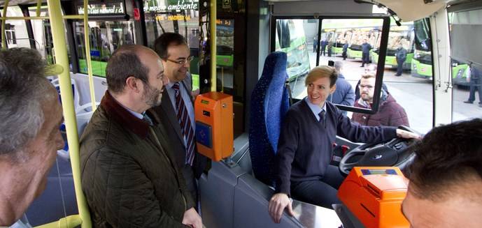 Leganés tendrá una nueva flota formada por 15 autobuses ecológicos