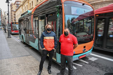 Valencia ha iniciado las pruebas con un nuevo autobús eléctrico de BYD