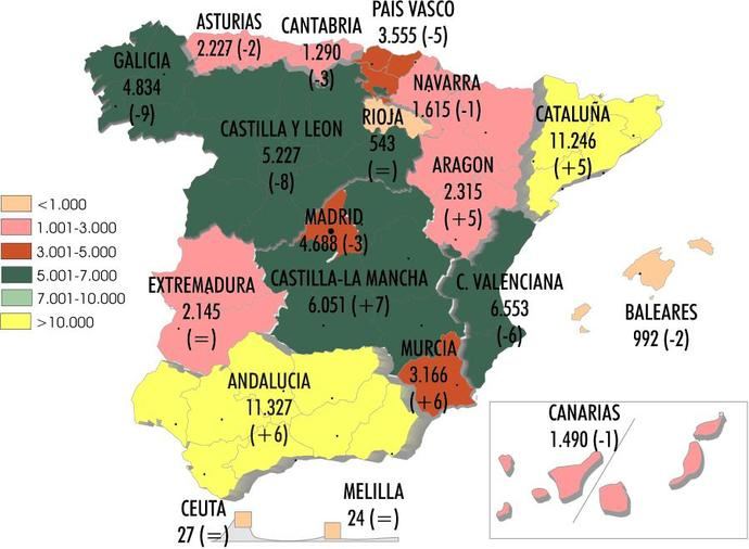 El Sector se compone de 69.315 empresas de transporte pesado