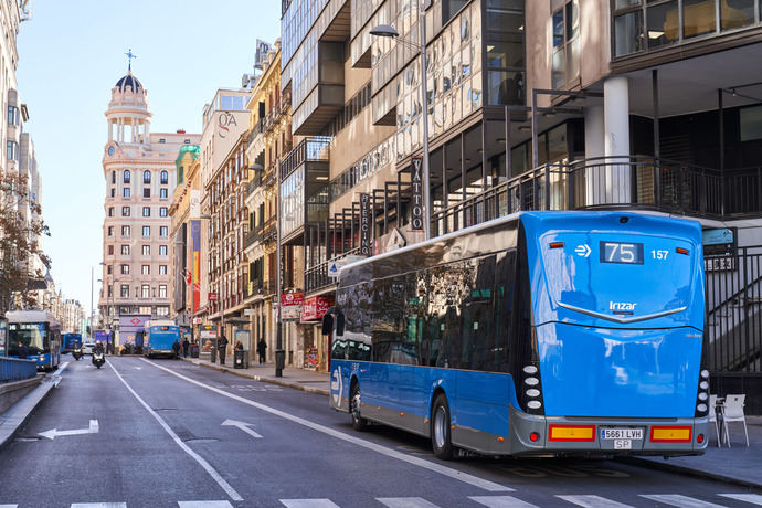 EMT Madrid sigue recuperando viajeros en su operación de transporte público