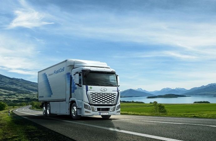 Las carreteras alemanas acogerán el camión de hidrógeno de Hyundai