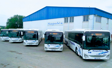 Sagalés amplía su flota con cinco Iveco Crossway