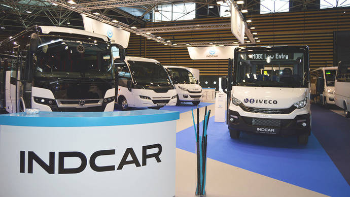 Indcar participa con tres modelos en Autocar Bus Expo de Lyon