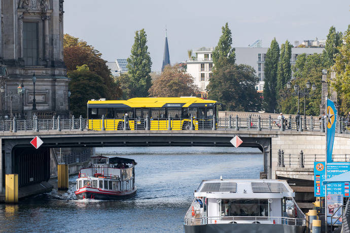 90 Solaris Urbino eléctricos llegan a las calles de Berlín