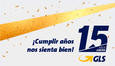 GLS celebra su 15º cumpleaños en España en evolución