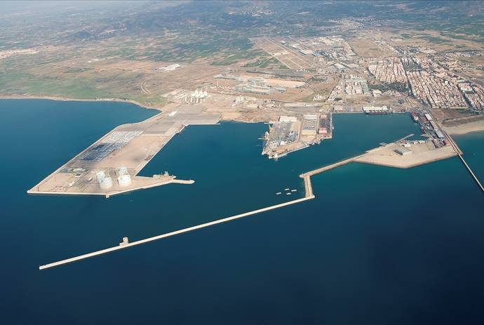 El tráfico del puerto de Sagunto crece un 24,09% hasta el mes de julio