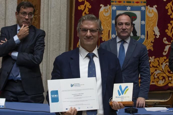 Alsa gana el premio "Muévete verde" a la innovación de EMT Madrid