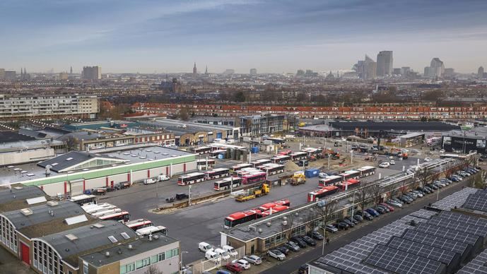 Daimler electrifica la cochera de urbano de La Haya para 95 eCitaro