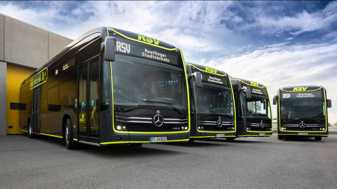 92 eCitaro circularán por las calles de Rennes