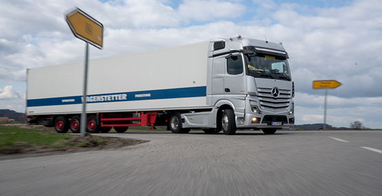 Conducción automatizada: Wagenstetter prueba el Active Drive Assist en el Actros