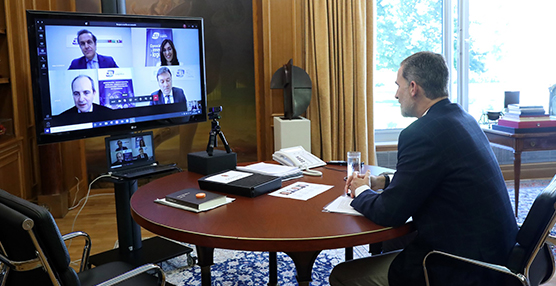 Reunión CEL con Felipe VI para la recuperación