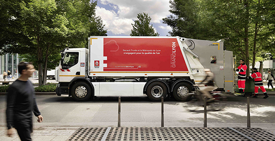 La metrópolis de Lyon cuenta, a partir de ahora, con un Renault Trucks D Wide Z.E