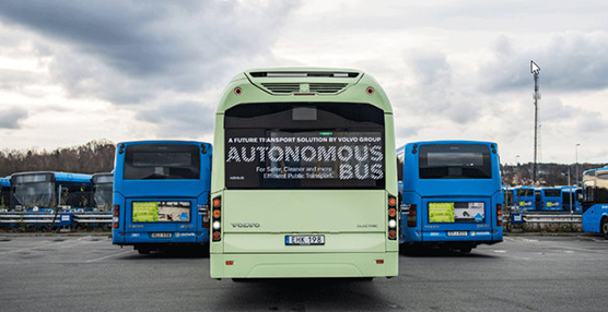 Volvo Buses presenta una solución autónoma para estaciones de autobuses