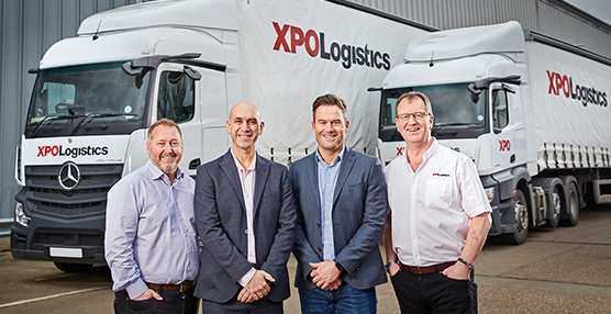 XPO y Mercedes proporcionarán soluciones de transporte en UK