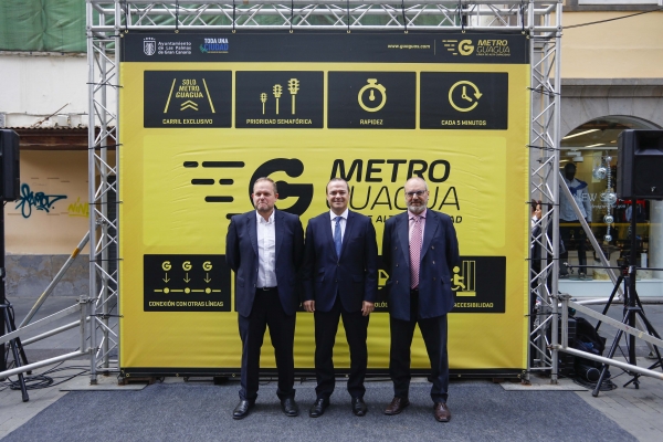 MetroGuagua, nombre para la línea urbana de alta capacidad canaria