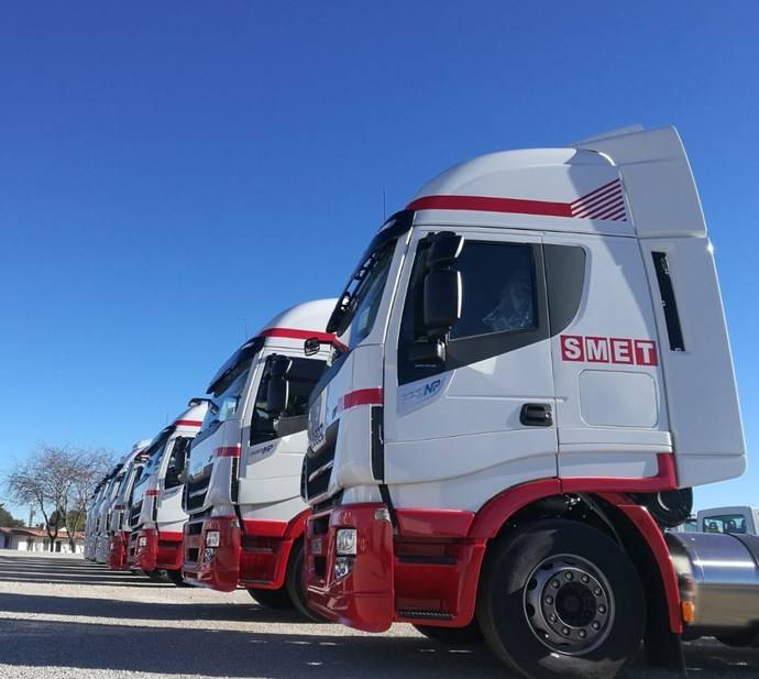 Smet España adquiere 10 Iveco Stralis NP 400 de gas natural