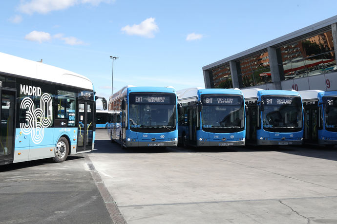 EMT Madrid apuesta por la recarga inteligente de sus buses
