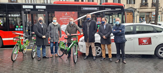 Bilbobus lanza su campaña navideña: 'Tu salud, nuestro mejor regalo'