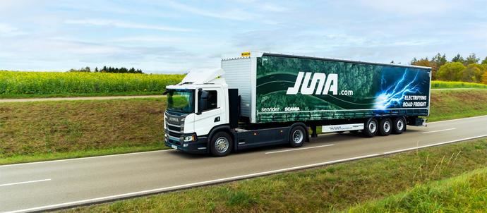 Juna, nueva asociación ‘digital’ y eléctrica de Scania y Sennder