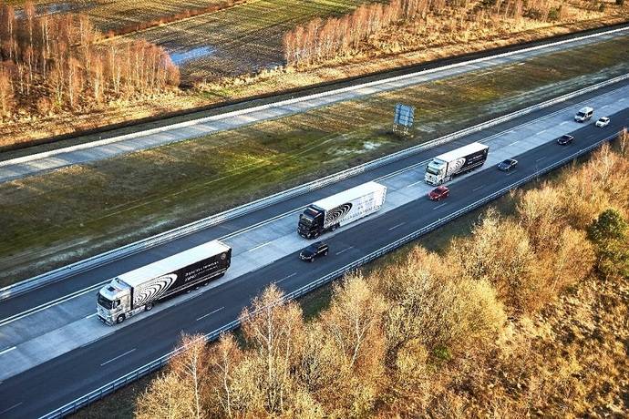 El European Truck Platooning Challenge completado con &#233;xito