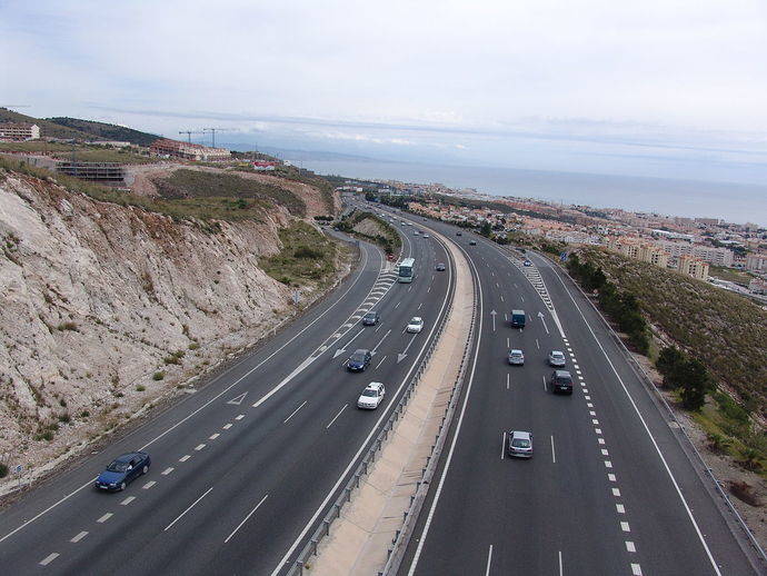 Una autovía europea.