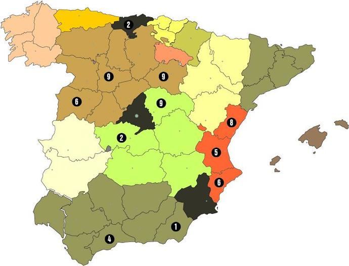 Estabilidad entre los precios nacionales más bajos