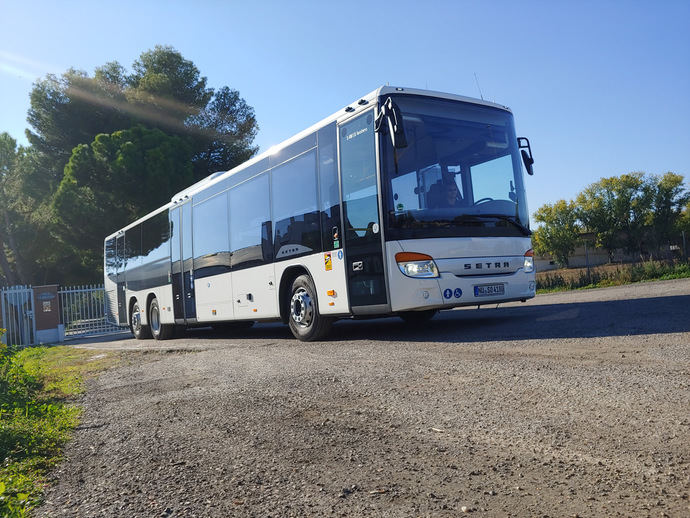 Setra S418 LE, un vehículo ‘altos vuelos’ aunque sea para Cercanías