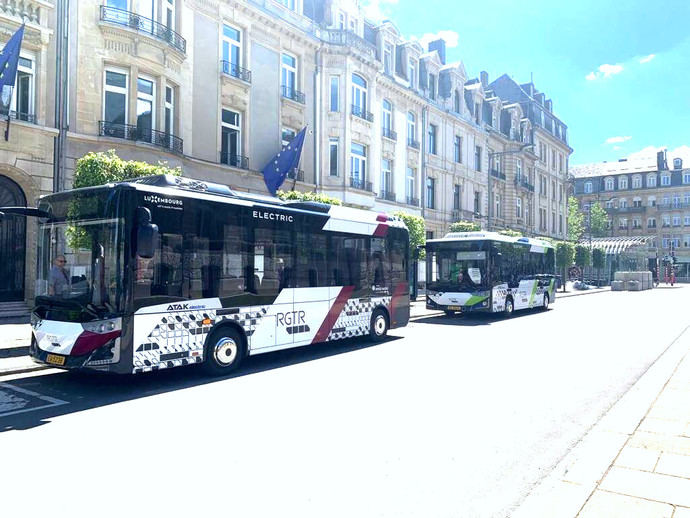 Karsan entrega 89 autobuses eléctricos en Luxemburgo