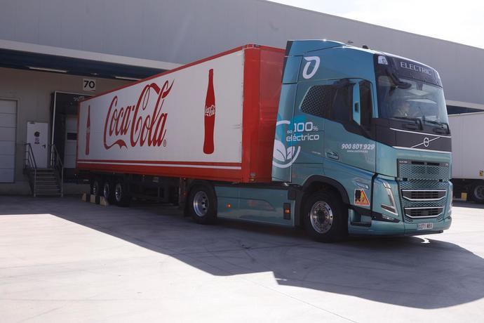 Ontime, Volvo y Coca-Cola, juntos en el transporte sin emisiones