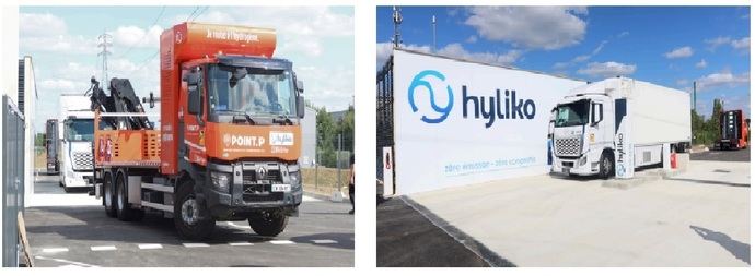 Hyliko pone en marcha los primeros camiones de hidrógeno