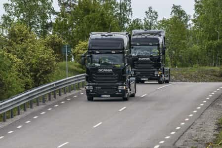 Scania muestra el sistema de transporte autónomo