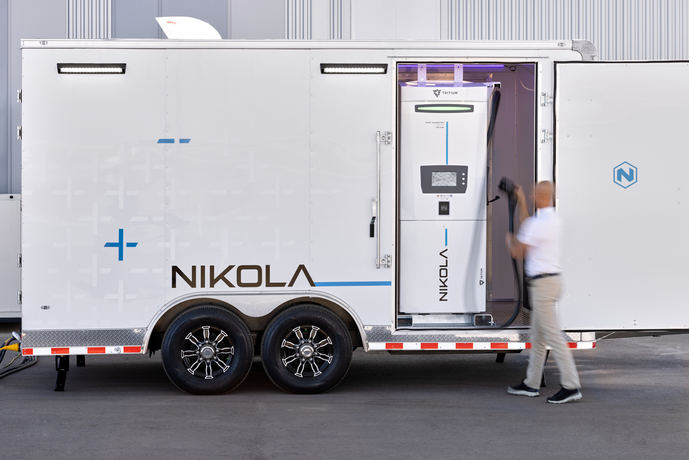 Cargadores móviles como solución complementaria de Nikola