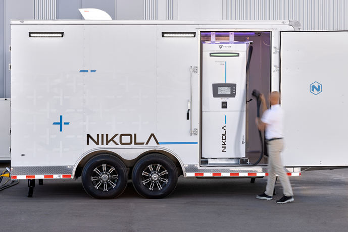 Cargadores móviles como solución complementaria de Nikola