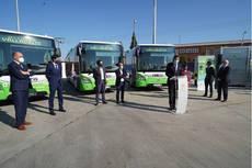 Auvasa inicia la renovación tecnológica de la flota de autobuses