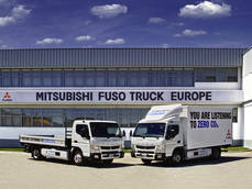 Los camiones Fuso Canter E-Cell demuestran en Portugal un 64% de ahorro en los costes de operación