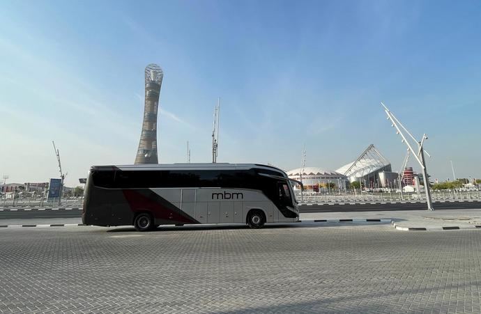 Marcopolo también ‘juega’ el Mundial de Qatar 2022