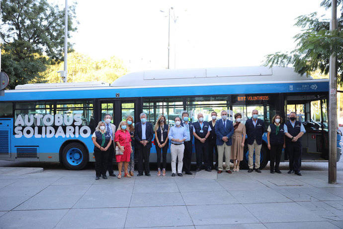 Recogida solidaria de material escolar en Madrid