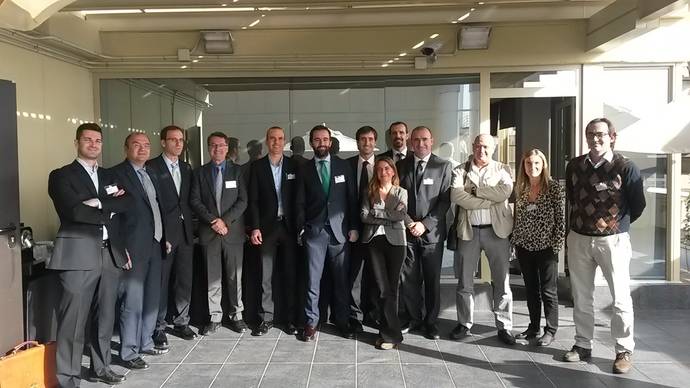 Participantes en el primer Laboratorio de Ideas de la cadena de suministro, realizado por Michael Page en Barcelona.