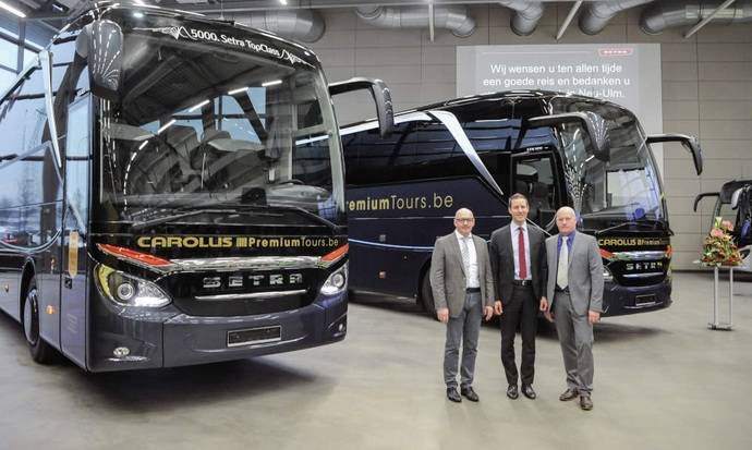 Setra ha suministrado su autocar TopClass número 5000