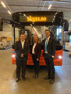 Bergen recibe sus primeros autobuses eléctricos, de Yutong