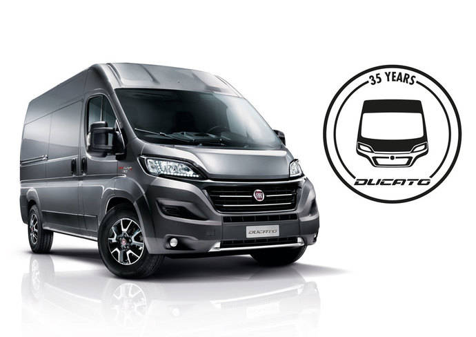 Fiat Professional celebra los 35 años de Ducato con un descuento del 35%