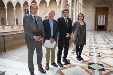 Reunión de las autoridades de la Generalitat