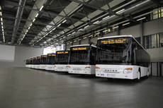 Pedidos a gran escala de autobuses de piso bajo Setra