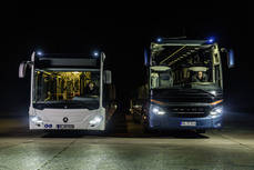 Faros LED para autocares Setra y los autobuses urbanos Mercedes-Benz Citaro