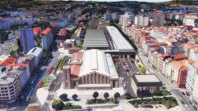 Mitma financiará con nueve millones la nueva estación de autobús de A Coruña