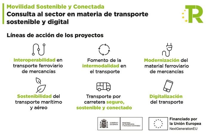 Transportes abre una consulta a empresas para impulsar la descarbonización