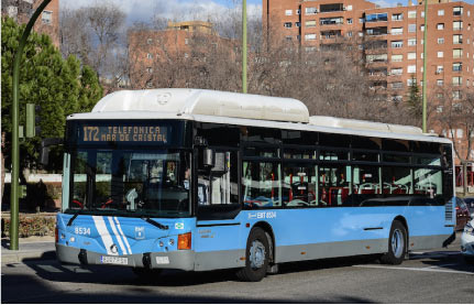 Línea 172 de EMT Madrid estará desviada cuatro meses por obras