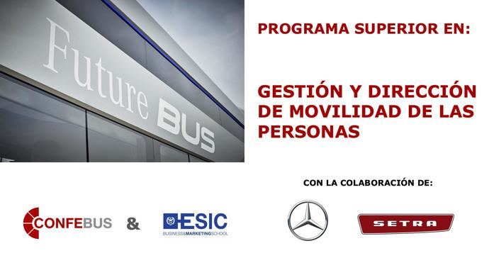 Abren las inscripciones al Programa Dirección de la Movilidad de Confebus