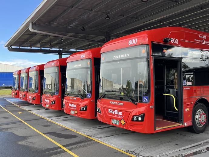 Melbourne estrena seis autobuses eléctricos de Bus Stop Sales